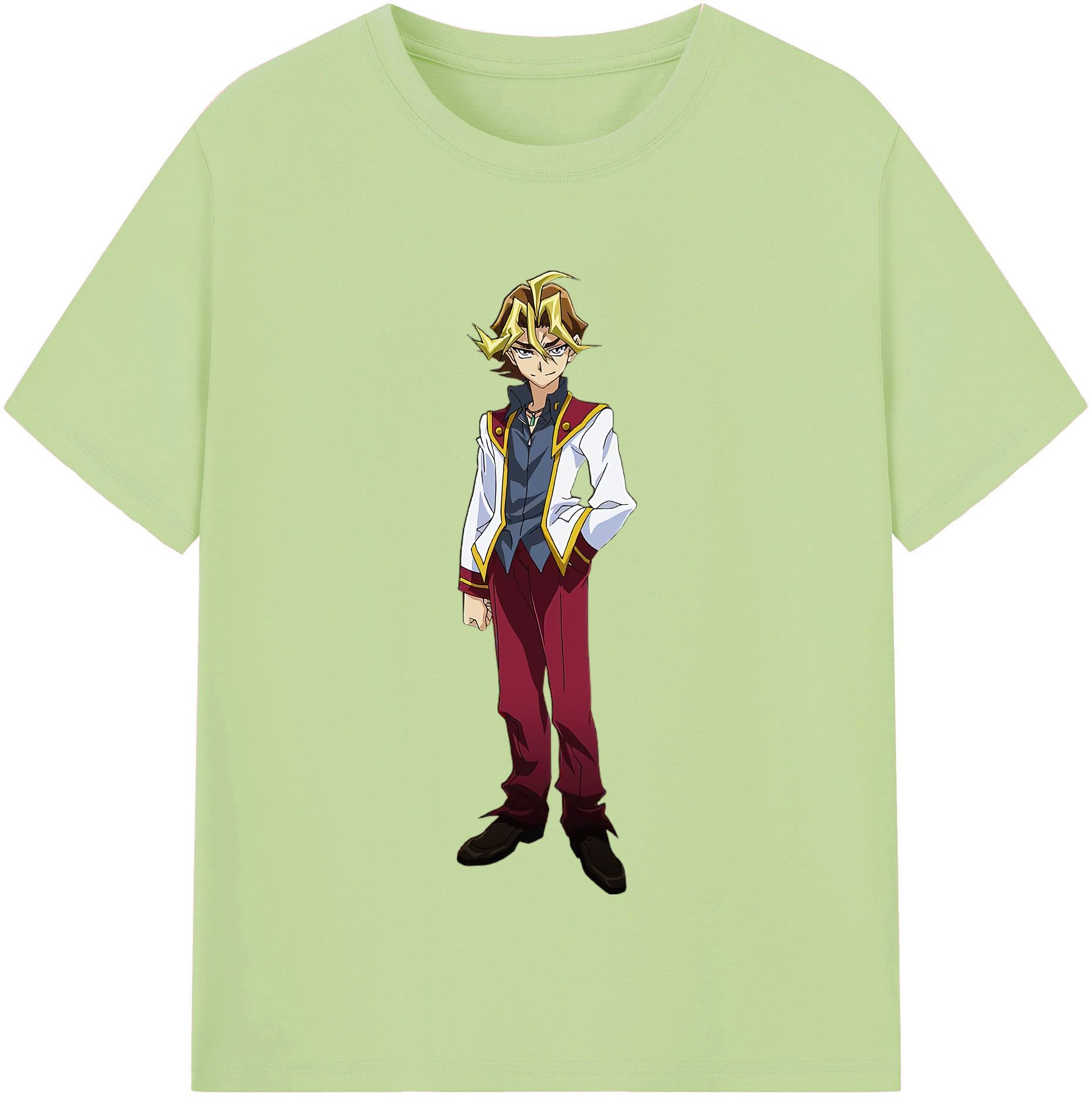 （画像用） 遊☆戯☆王 Yu-Gi-Oh! 綿100％半袖Tシャツ（フロントプリント）